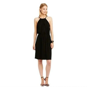 Armani Exchange Jersey Knit Halter Dress, Black, US Women's Small( listing as)